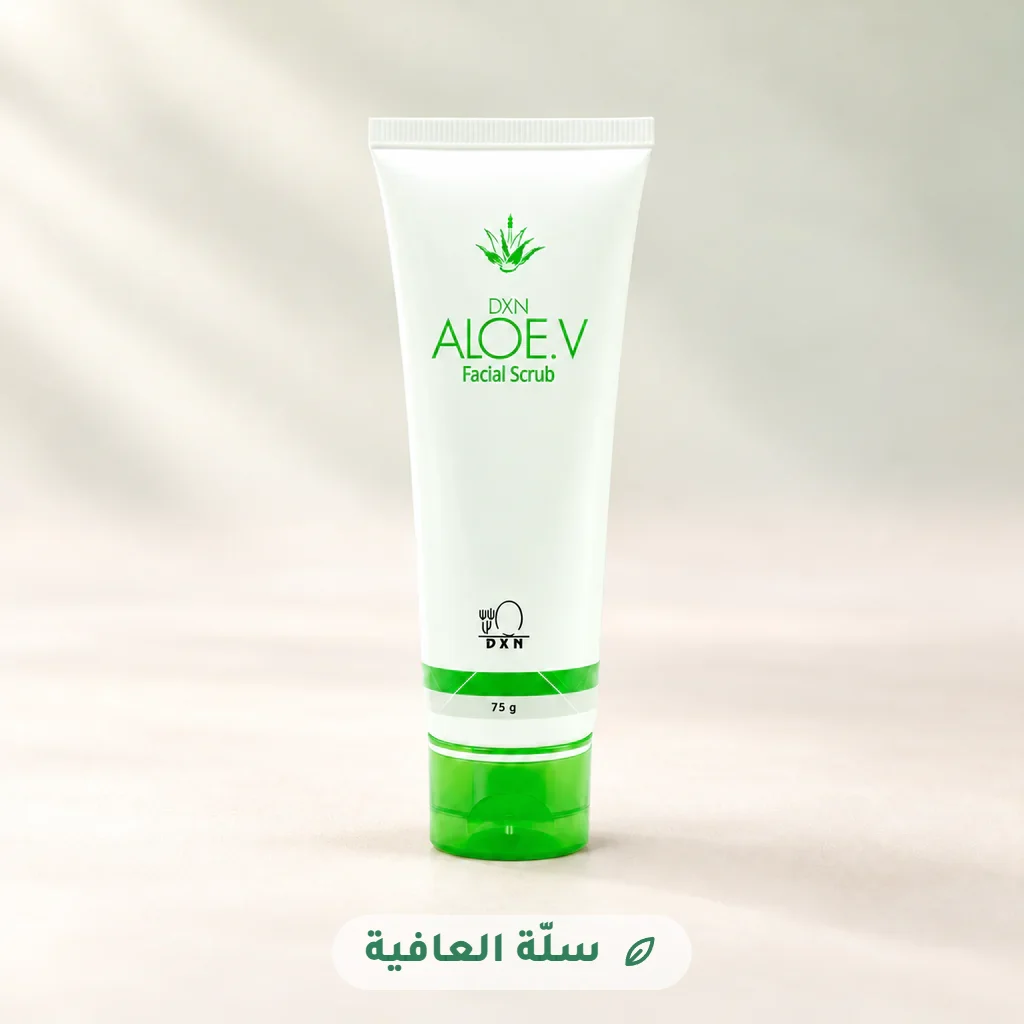 ألوفيرا مقشر الوجه